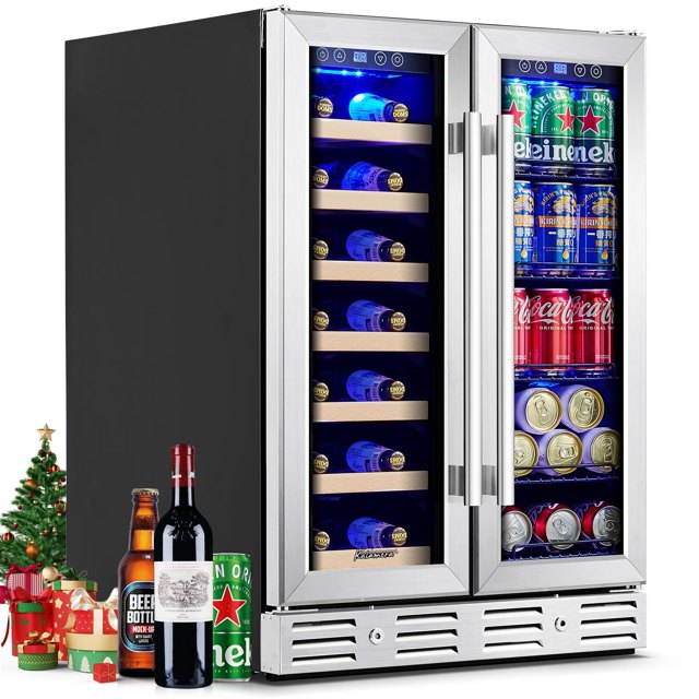 Kalamera 24″ Dual Zone, 20 bottles + 78 cans