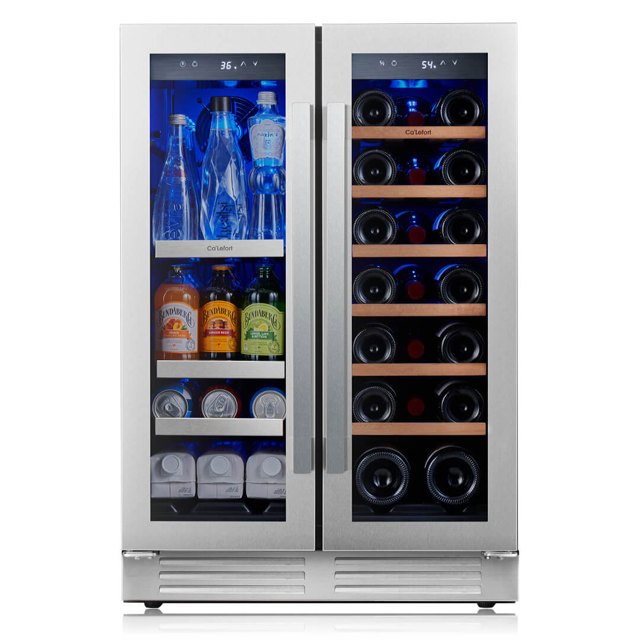 Ca’Lefort 24″ Dual Zone, 21 bottles + 60 cans
